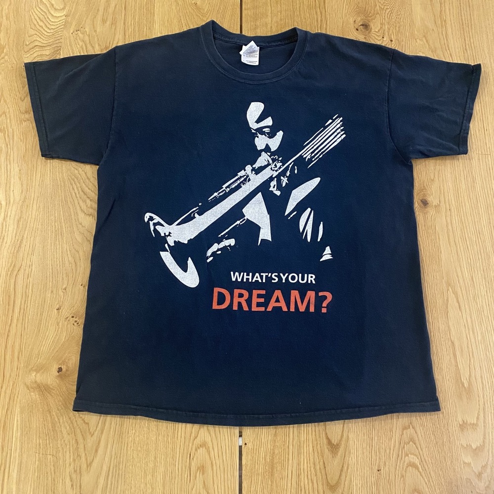 Vintage Berklee College of Music t-shirt Jazz Dream Unisex LG Black Y2K era
